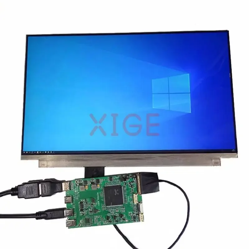 Imagem -05 - Kit Faça Você Mesmo Placa de Driver de Controlador 4k para B173zan01.0 B173zan01.1 Mini-hdmi 3840x2160 2tipo-c 17.3 Matriz de Laptop Edp 40 Pinos