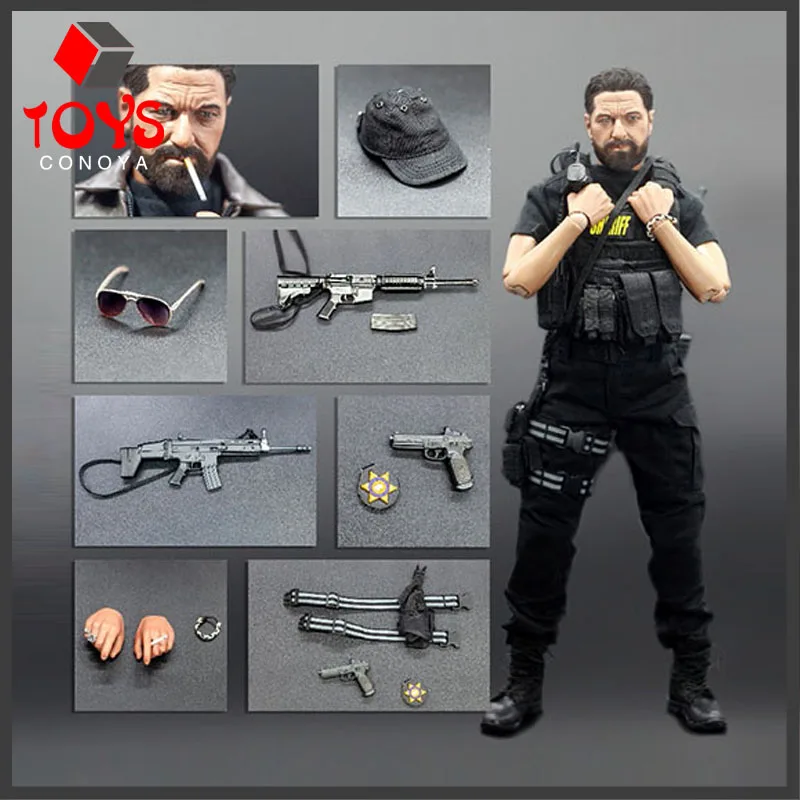 En Stock BBK BBK010 1/6 Detective Nick Gerard Butler figura modelo 12 pulgadas soldado masculino muñeca de acción conjunto completo juguete coleccionable