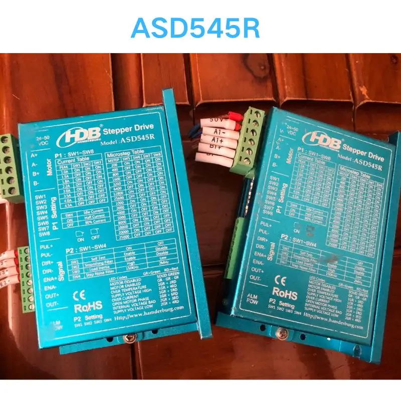 Teste de segunda mão OK ASD554R, driver bifásico