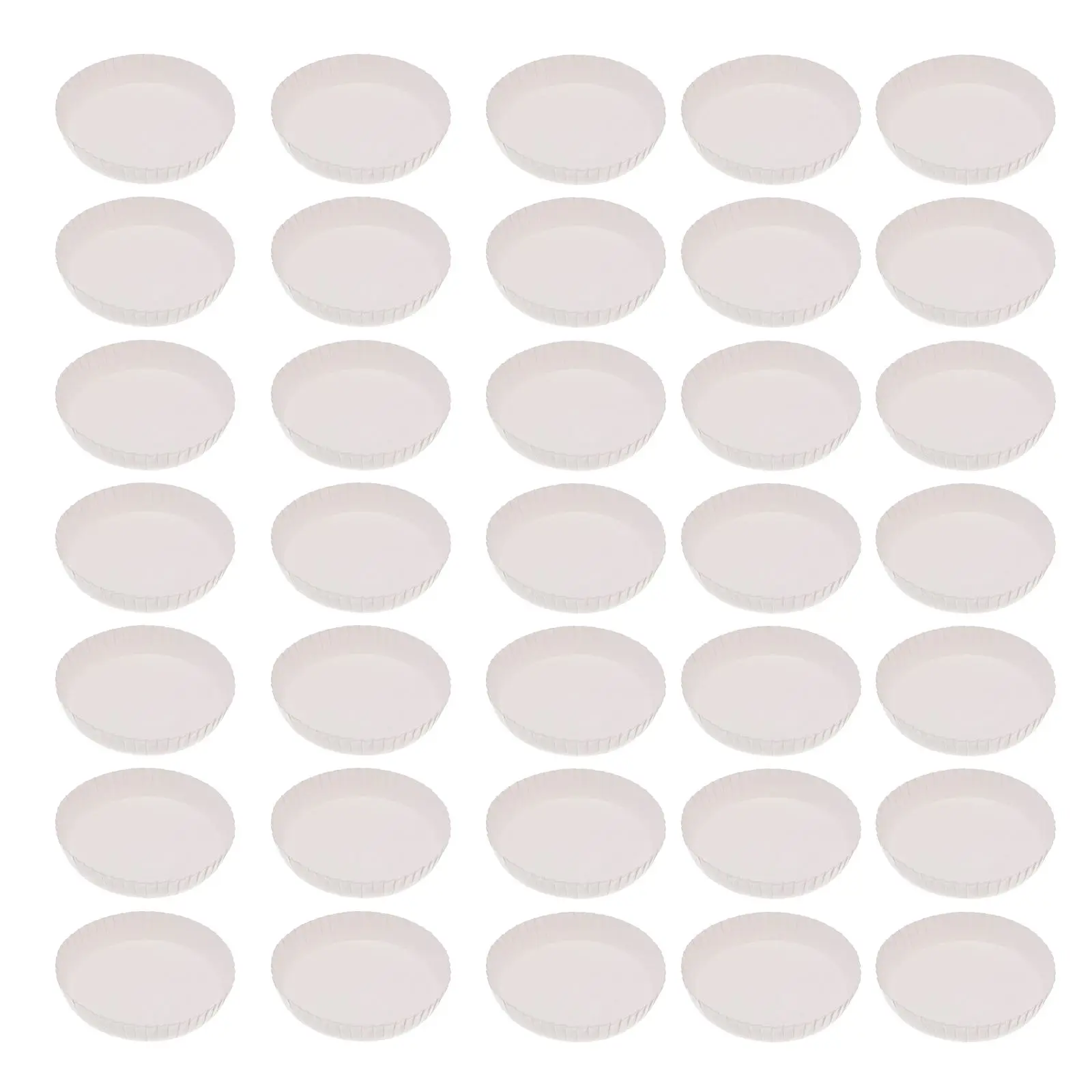 

100 Pcs Disposable Paper Cup Lids 7CM Diameter Safe High Quality Material For Hotel Bar Restaurant Tea House Coffee Shop