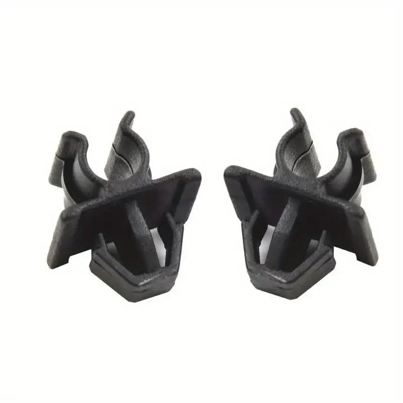Vehicle Fastener Clip Set for Hood Bonnet Prop Rod Support Durable Nylon Plastic Retainer