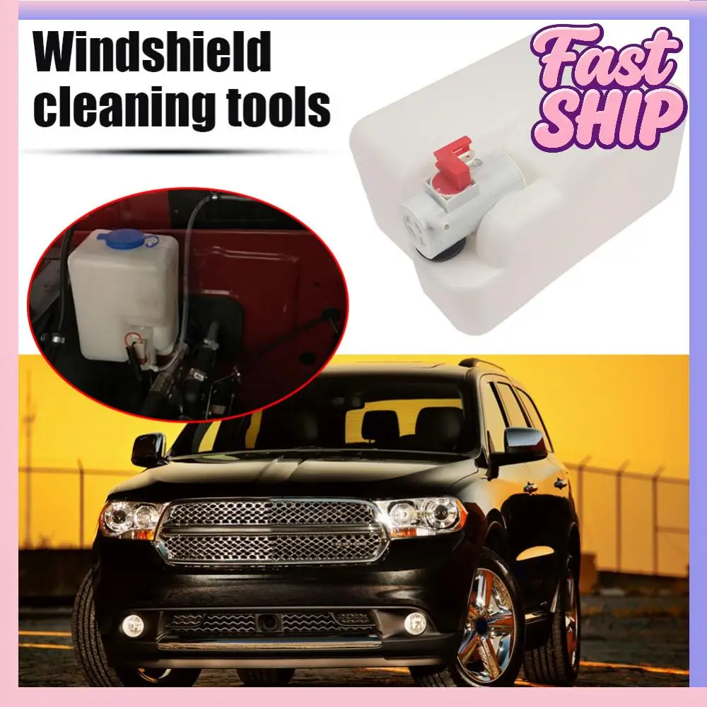 

Car Windshield Washer Bottle 12V 1.5L Windscreen Washer Pump Fluid Tank Car Windshield Washer Reservoir Pump Car Accessories