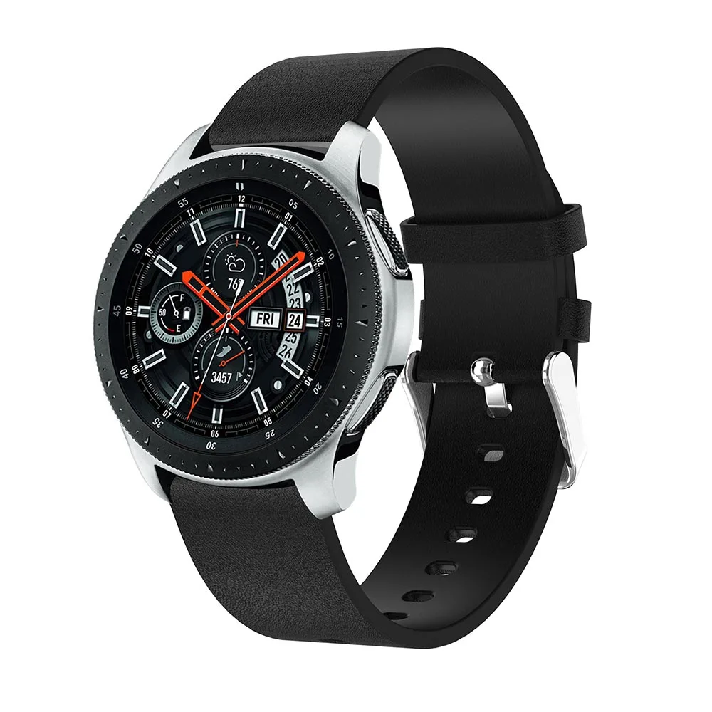 Sport Classic leather strap for Samsung Gear S3 strap for Samsung Galaxy 46mm bracelet, for Huami Amazfit Stratos 2 2S wristband