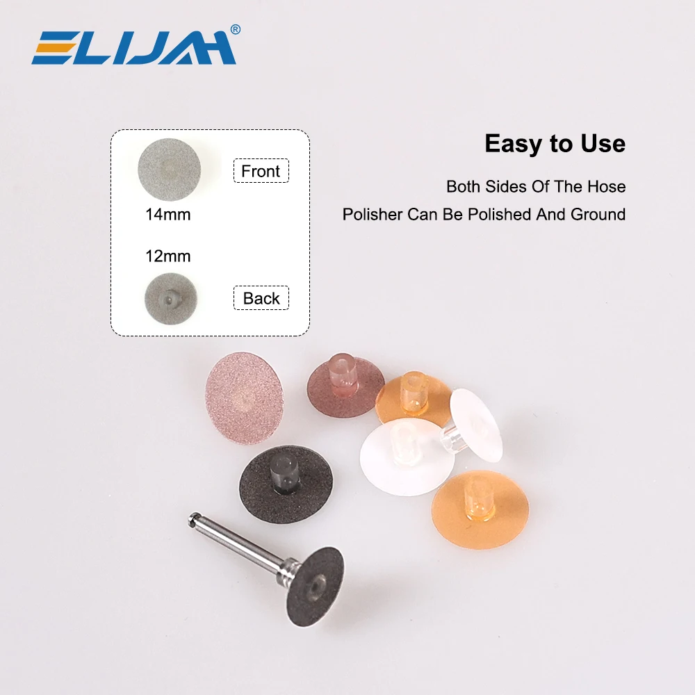 40 Stks/doos Tandheelkundige Polijstschijven Kit Dencay Tanden Bleken Reductie Contouren Doorn Strepen Set Tandheelkundige Polijstmaterialen