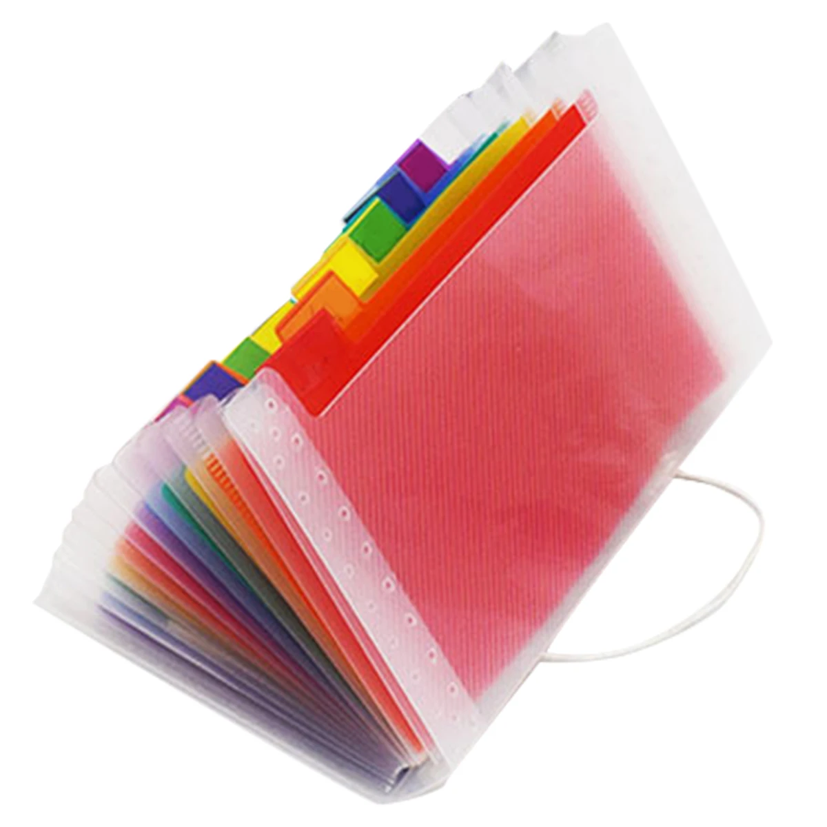 

Expanding File Folder 13 Pockets Small File Organizer Portable Colorful Expanding Folder for Invoice Receipt Cards Tickets