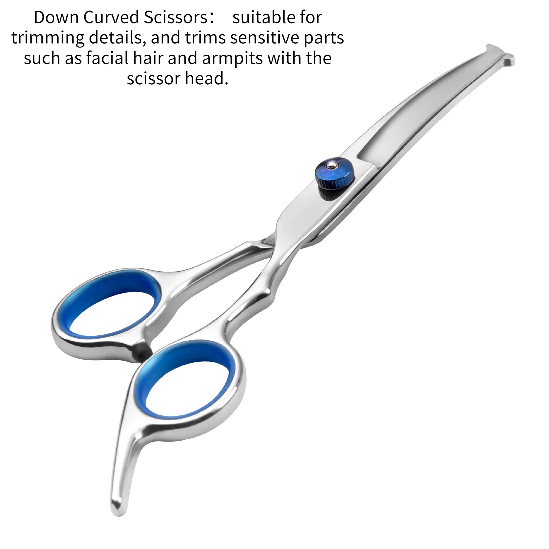 Safty Pet Grooming Scissors for Dogs Cats Round Head Professional Stainless Steel Dog Hair Scissors Pet Hair Barber Cutting Tool