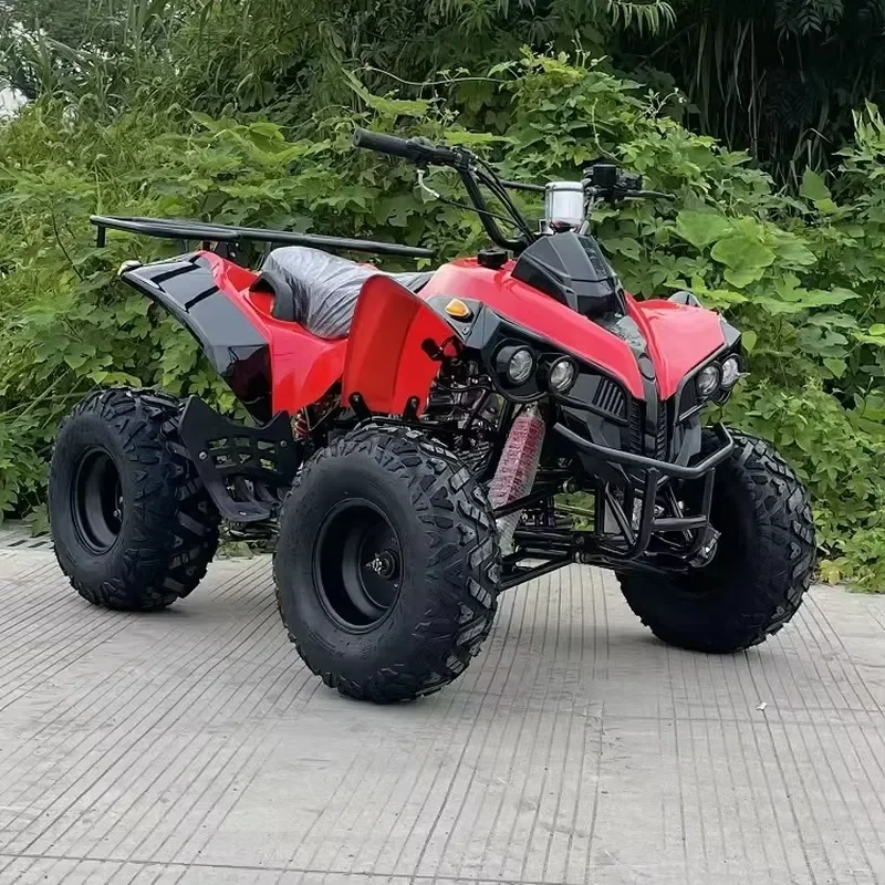 2025 Popular 110cc ATV Automatic Chain Drive Mini ATV Quad Bike Buggy Off Road Go Kart for Kids