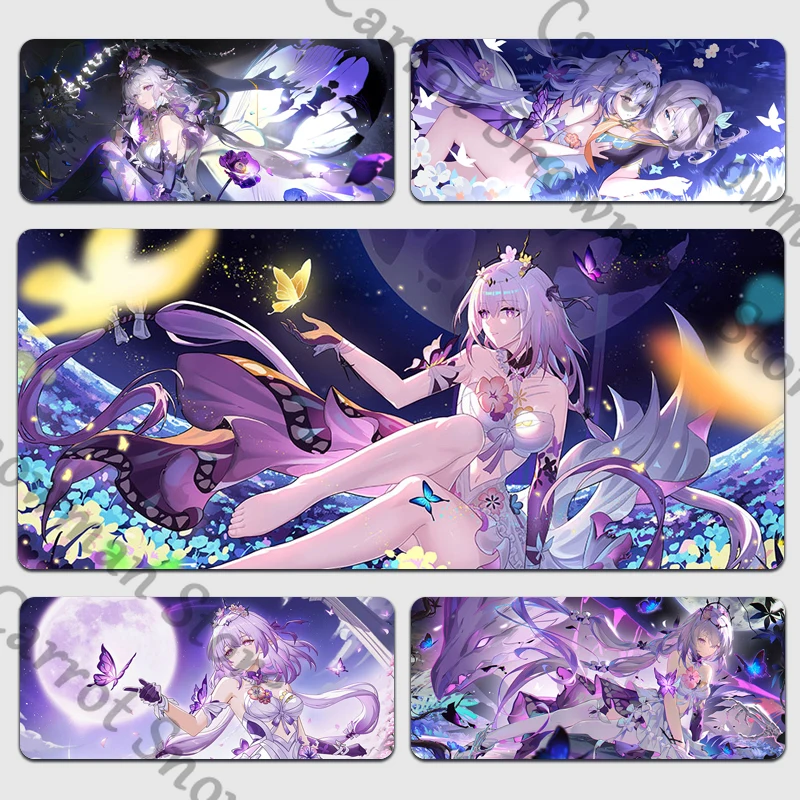 

Honkai: Star Rail Castorice Anime Desktop Mouse Pad Mat Computer Mat Antiskid Anti-slip Cosplay Cartoon Gift Desktop Decorate