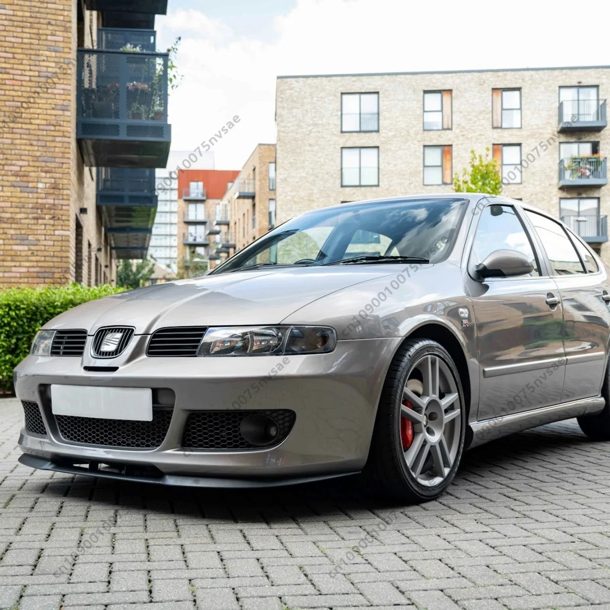 Front Splitter For Seat Leon I MK1 1M Cupra R 2002-2005 Cupra R Style Bumper Lip Guard Under Chin Apron Spoiler Body Kits Tuning