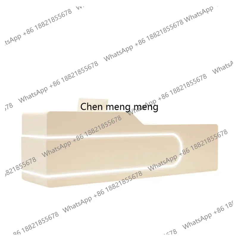 

Aesthetic Reception Furniture Hairdressing Checkout Counter For Supermarket Professional Office Beauty