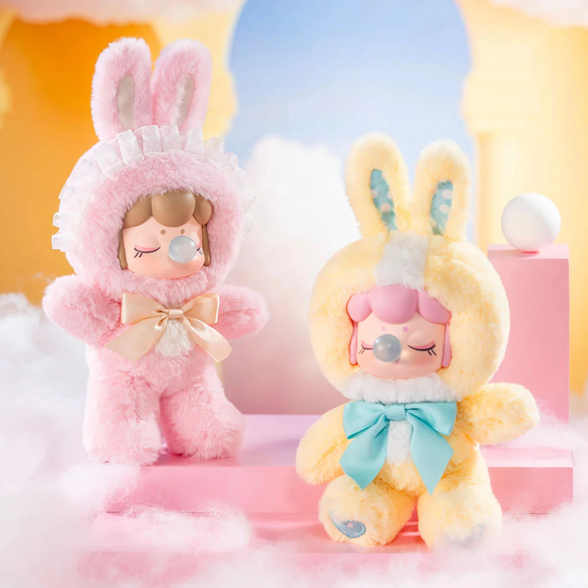 Robotime Nanci's Leuchtende Hasen-Plüschpuppen Blind Box Überraschungs-Plüschpuppe Sammlerpuppe Einzigartiges Weihnachtsgeschenk für Mädchen