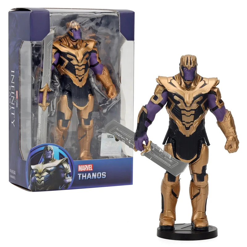 Marvel Movie Of The Avengers Infinity War BJD Action Figures Thanos Cool  Model Doll Collection Kids  Birthday Gift Decoration