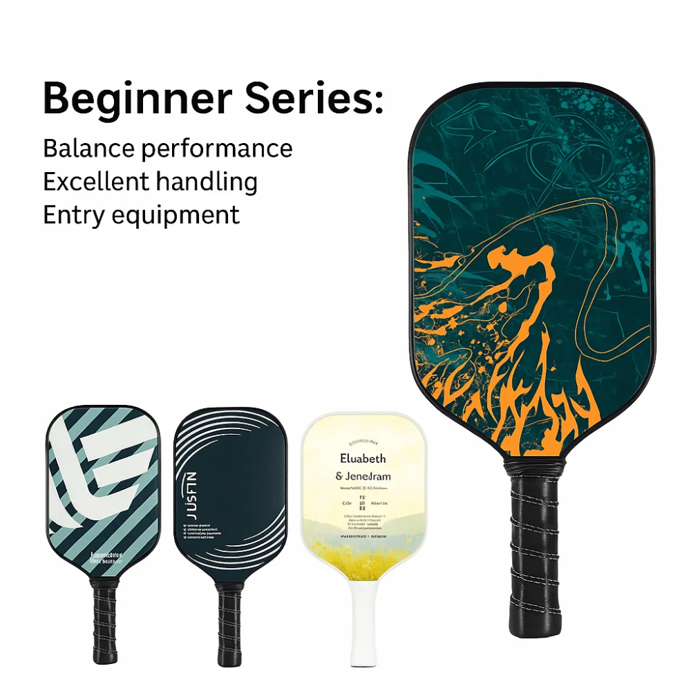

T700 Pickleball Paddles Carbon Fiber Lightweight Pickleball Rackets Frosted Surface Non-slip Grip Pickle Ball Paddle