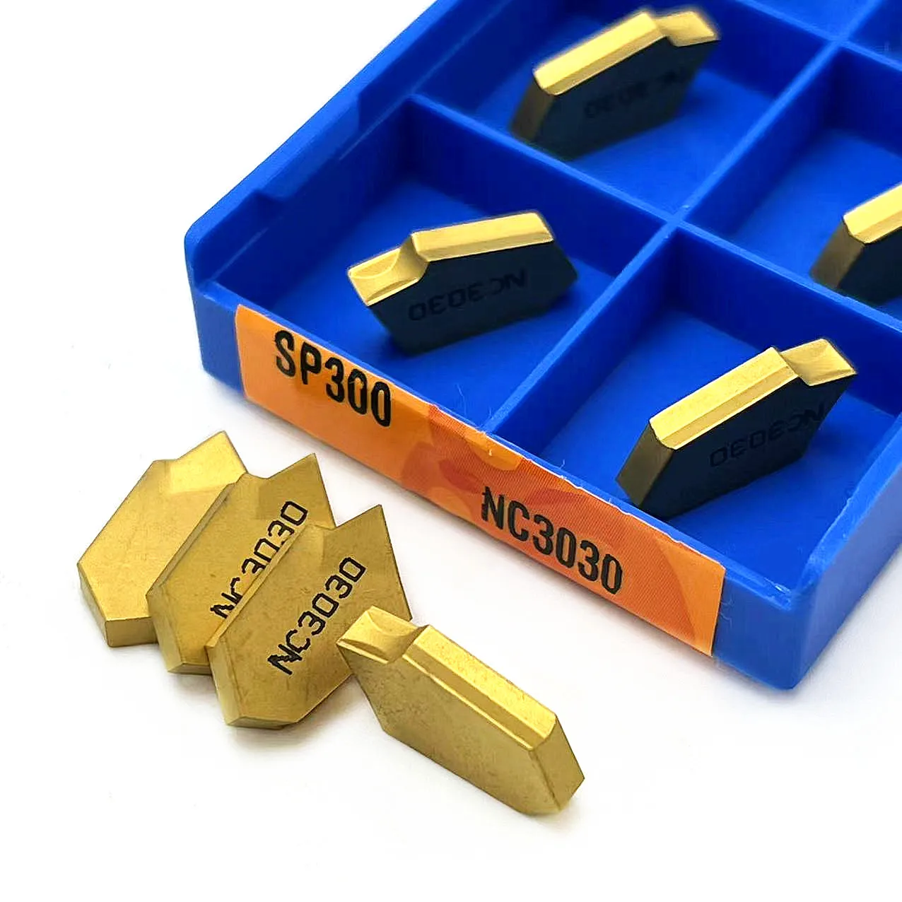 10 pz inserti per scanalatura in metallo duro SP300 NC3020 PC9030 NC3030 tornio CNC inserti in metallo duro frese per tornio scanalatura strumento di taglio