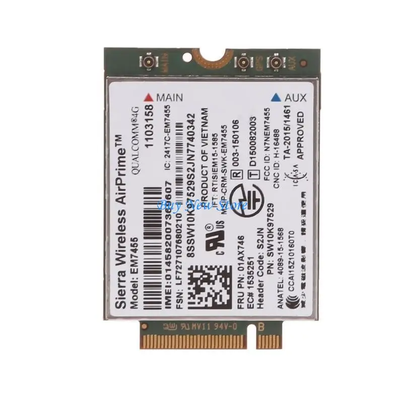 20ce EM7455 FRU 01AX746ワイヤレスカードCAT6 300MBPS LTE4G CARD for ThinkPADX1 X270