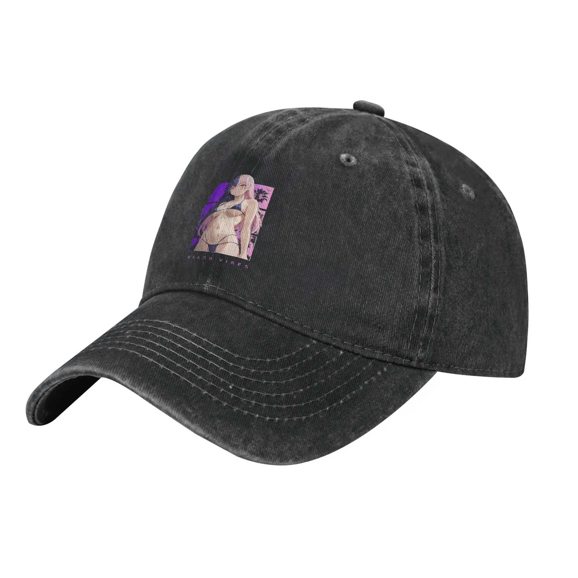 anime arth 2 5 Dimensional Seduction Nagomi beach Fashion Baseball Cap  Cool Caps For Men  Outdoor Concert Caps For Men