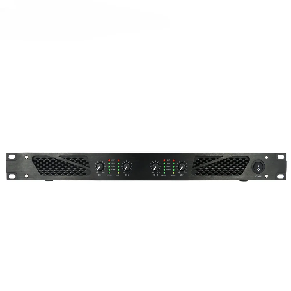 

AR1450 4-channel 1U size class d audio professional power amplifier sound AR1450 500W