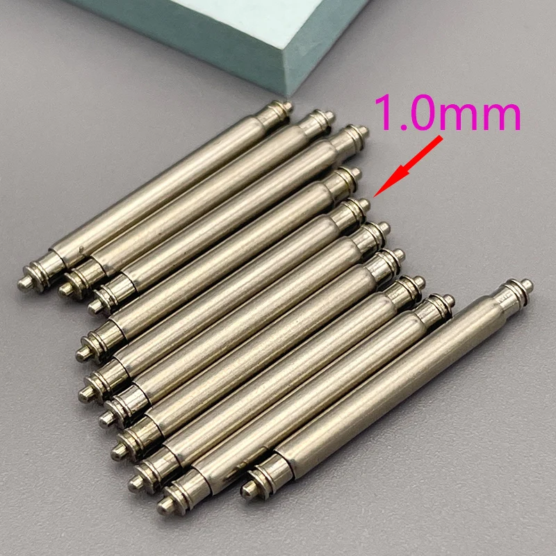 

2/4/10Pcs Dia 2.5mm Watch Strap Spring Bar with 1.0mm Tip 20mm/22mm Strap Link Pins Fit SKX007 SUBWatch Band Spring Bars Parts