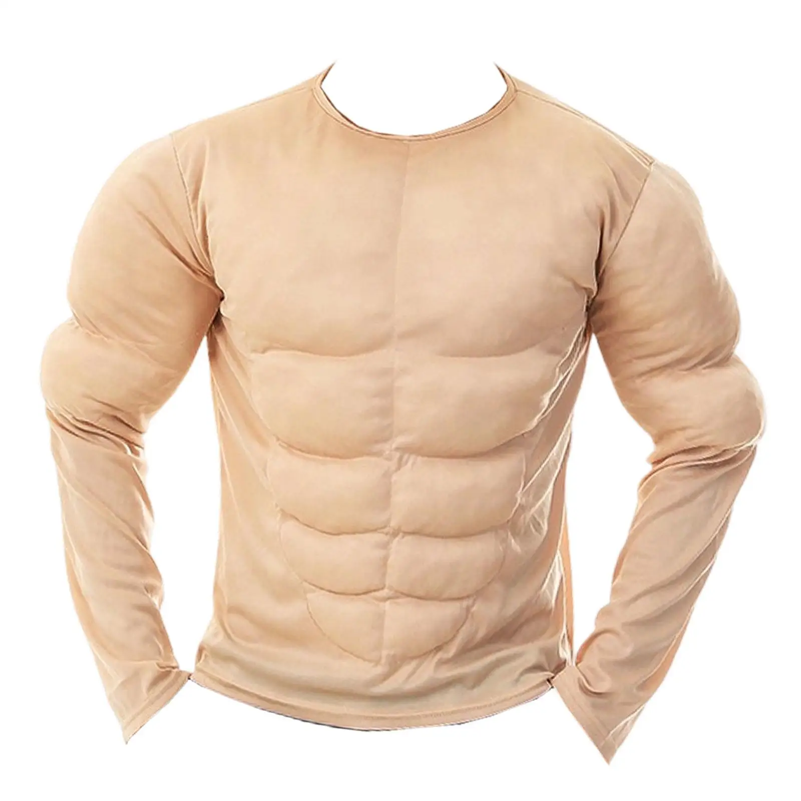 Muscle Shirt Costume Enhancers Undershirt Halloween Costume for Party Supplies