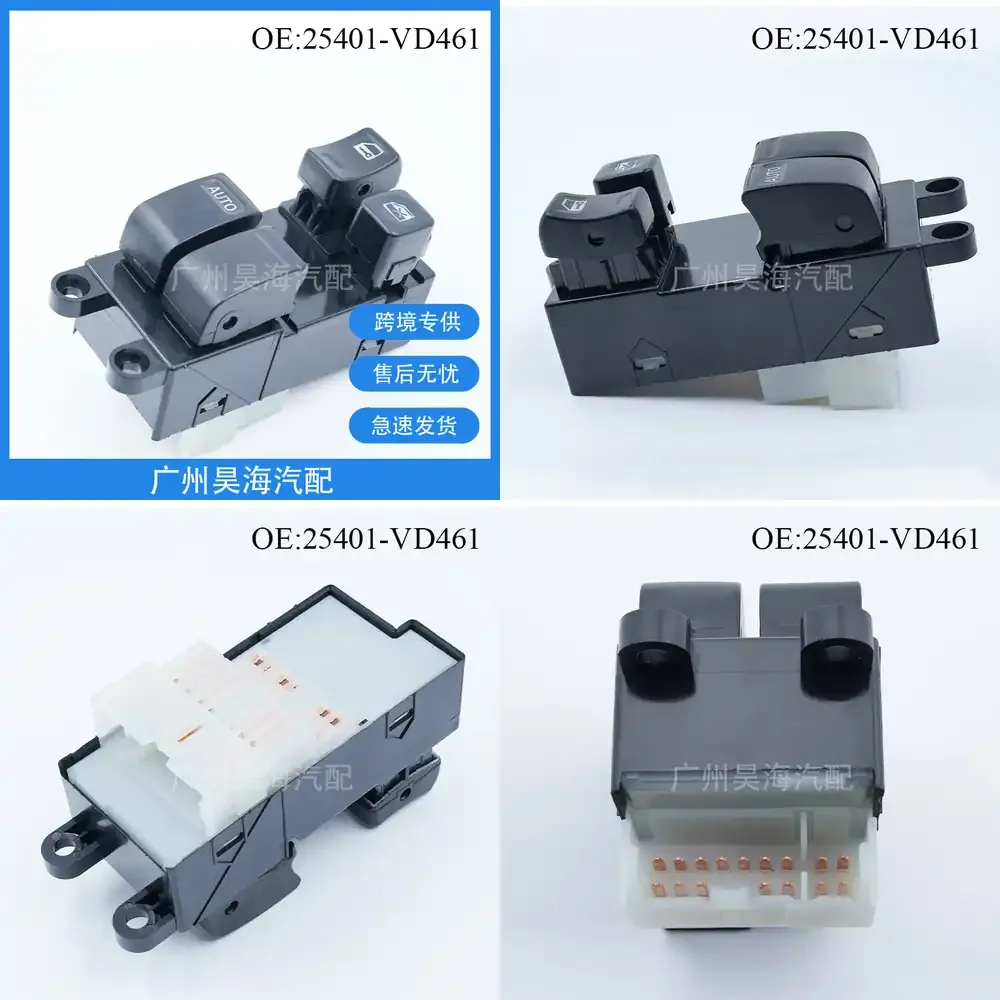 

Electric Window Switch Assembly for Nissan SAFARI 25401 VD461 Power Window Master Control Switch Glass Lifter Switch Car