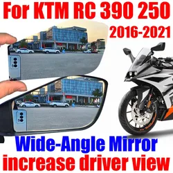 For KTM RC 390 250 RC RC390 RC250 390RC 250RC Accessories Convex Mirror Increase Side Mirror View Rearview Mirrors Vision Field