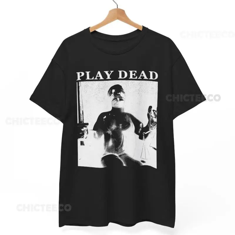 Play Dead T shirt Goth Post Punk Bauhaus Siouxsie and the Banshees tee