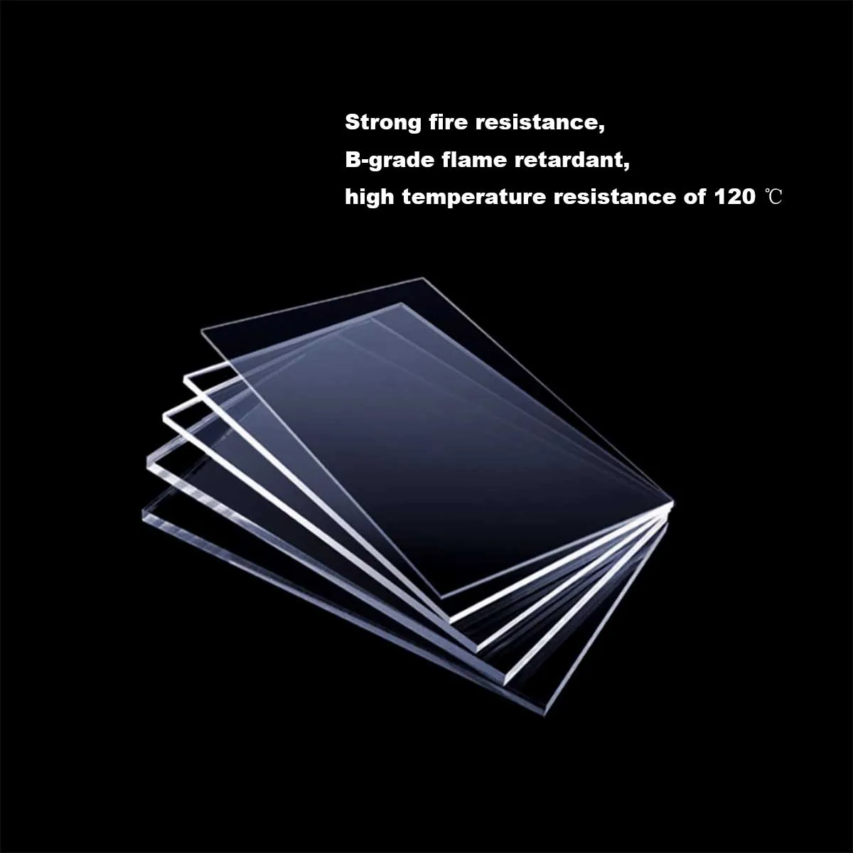 

Transparent Pc Endurance Board, High-Temperature Polycarbonate 3 4 5 6 8 10mm Solid Hard Board, Plastic Board