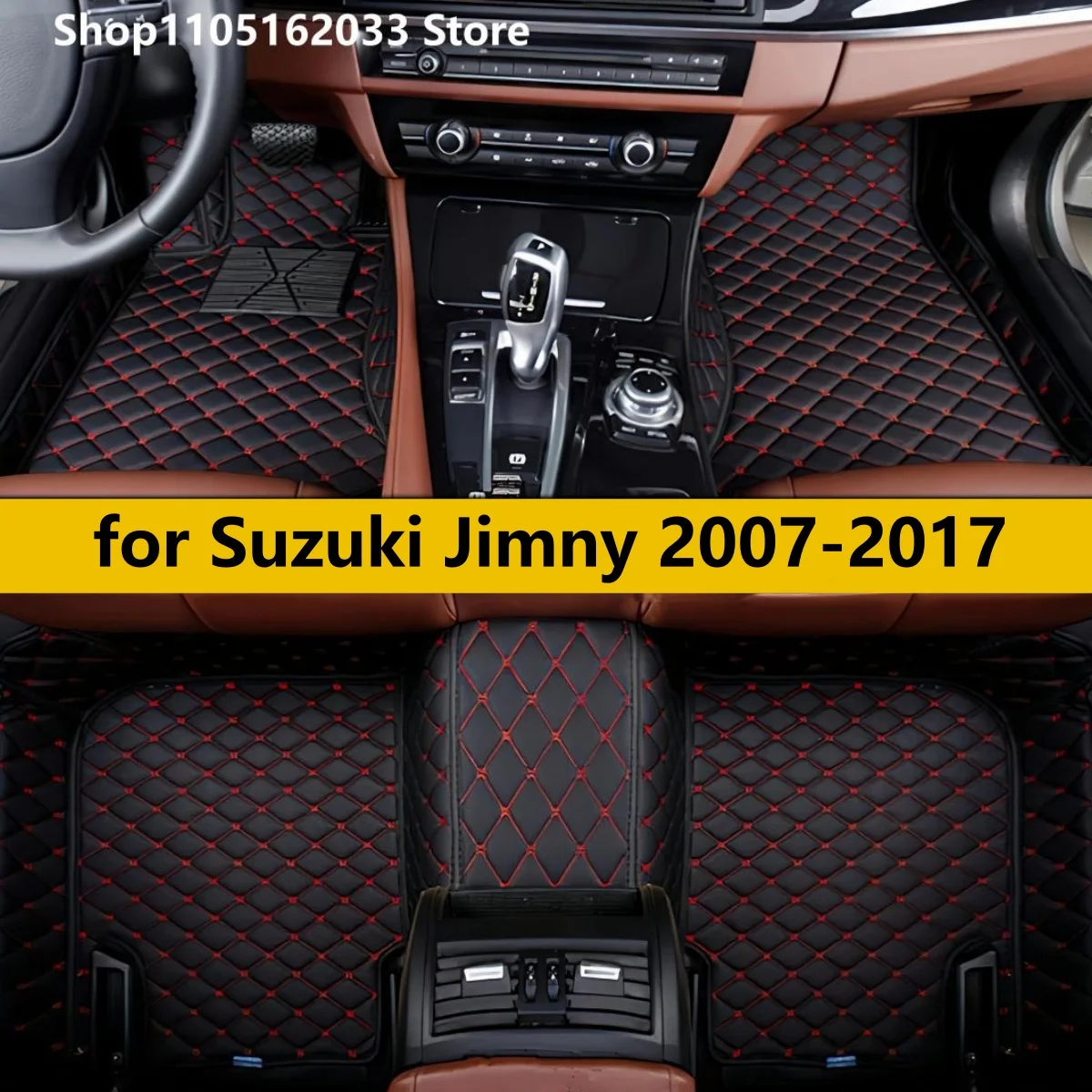 

Автомобильные коврики на заказ, подходят для Suzuki Jimny 2007 2008 2009 2010 2011 2012 2013 2014 2015 2016 2017 автоаксессуары Автомобильный ковер