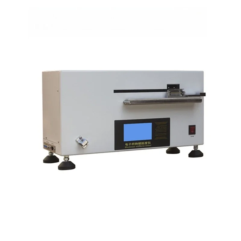 Electronic stiffness tester, stiffness and flexibility stiffness tester