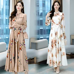 2023 medio oriente Dubai Robe Dress Flowers Abayas Eid donne musulmane Abaya abiti da festa Ramadan caftano caftano abiti eleganti