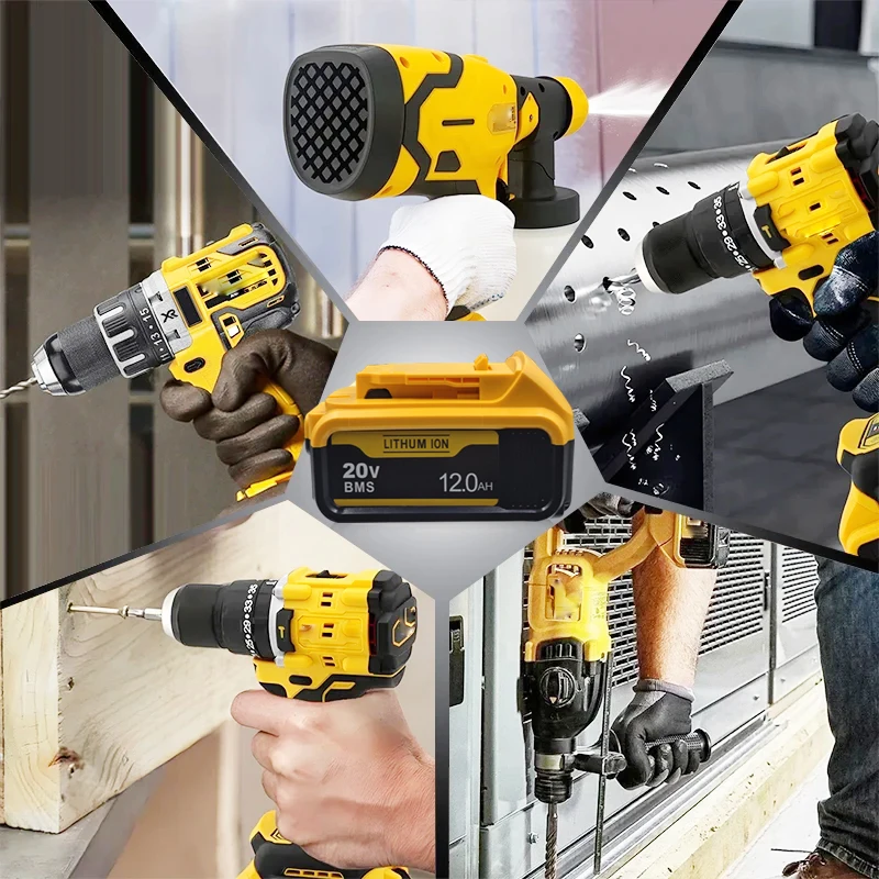 2025 For DeWALT 20V Battery Power Tool Battery DCB206 DCB205 DCB200 DCF887 DCG405 DCD791 DCF922 DCF850 DCD805 Tool Battery - view 3