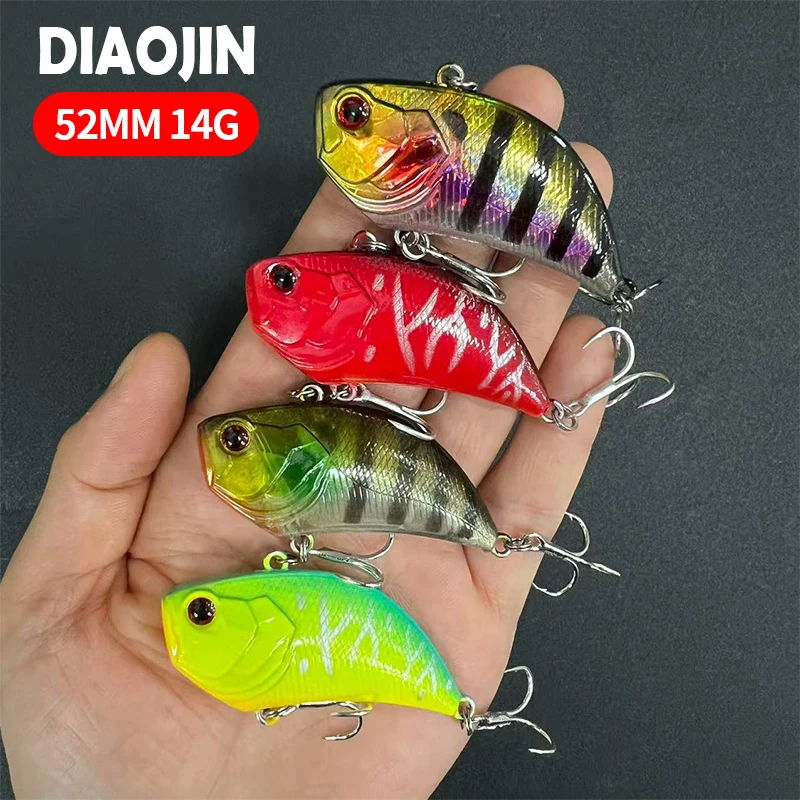 

Noisy Vib Lure 52mm 14g Artificial Rattle Bait Vibrating Blade Lure Ideal For Freshwater Bass Pike And Walleye Fishing Pesca
