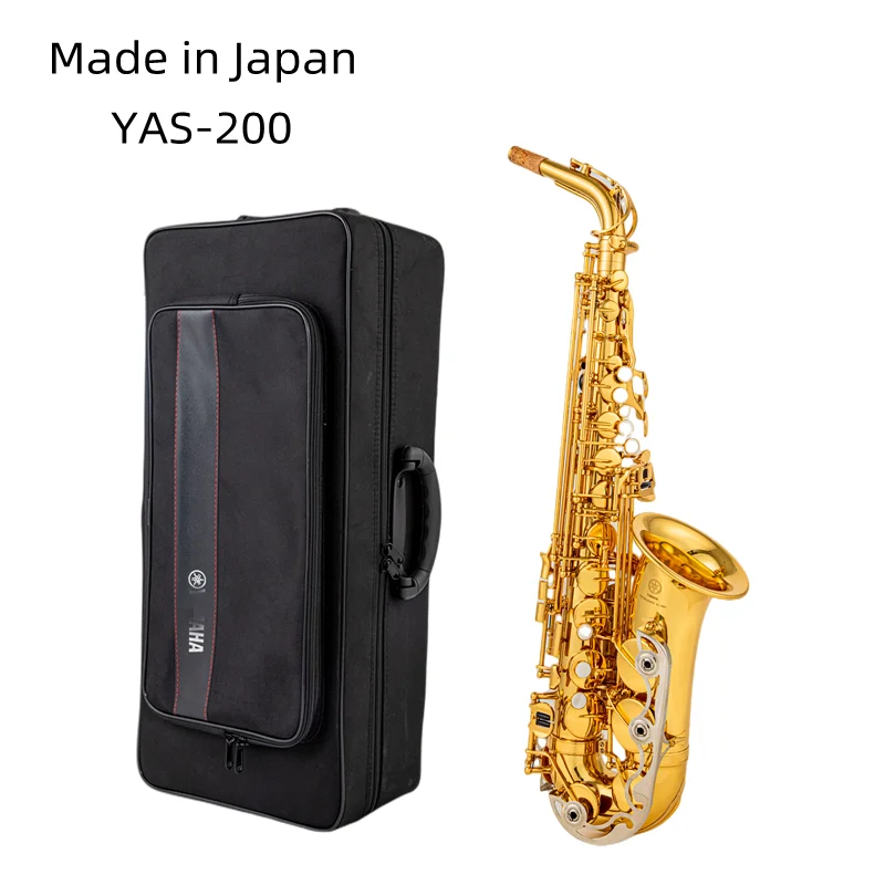 

Made in Japan Professional Alto Drop E Saxophone Gold Alto Saxophone with Band Mouth Piece Reed Aglet More Package mail