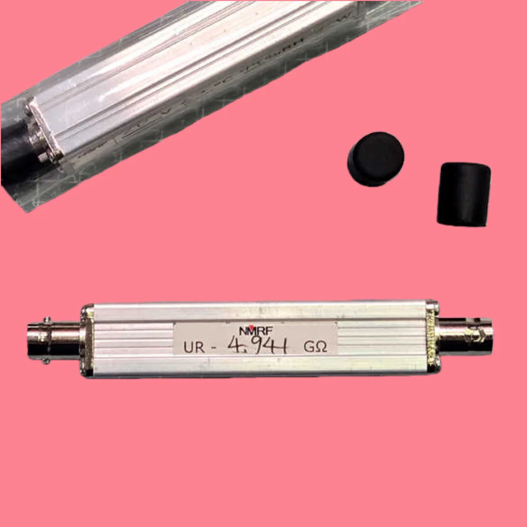 5GΩ(5000MΩ)/2W ultra-high resistance resistance compact aluminum alloy housing BNC interface
