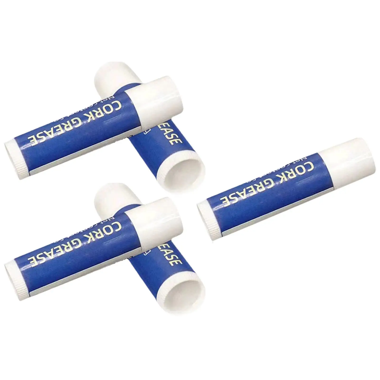 5 Pieces Saxophone Cork Grease Portable for Flute Brass Instruments Cleaning