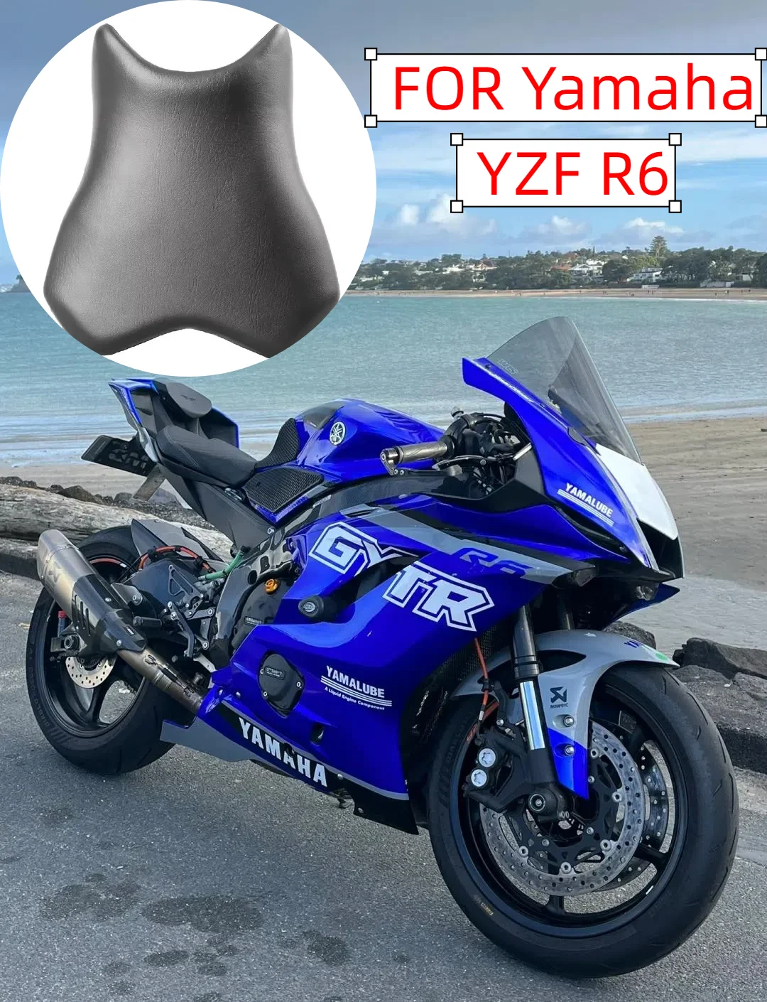 

Motorcycle Seat Cushion Pillow Pad Replacement Front Driver for Yamaha YZF R6 2006 2007 YZF-R6 06 07