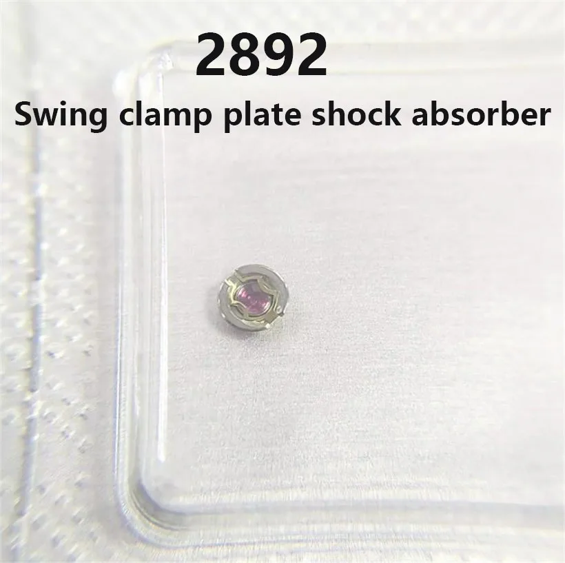 Original Watch Repair Part fit ETA 2892 Movement Shock Absorber Main Clamp Plate Swing Clamp Plate Shock Absorber Gemstone