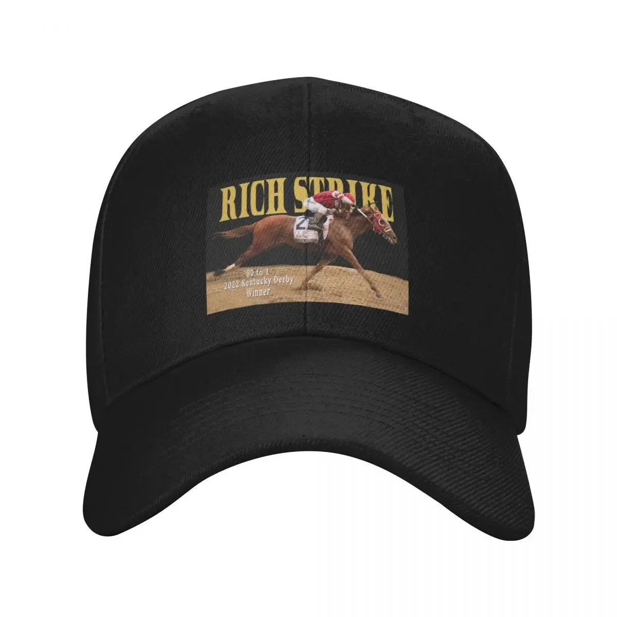 Rich Strike - 80 to 1 Winner 2022 Kentucky Derby Baseball Cap Dropshipping hiking hat Sun Hats For Women Men's