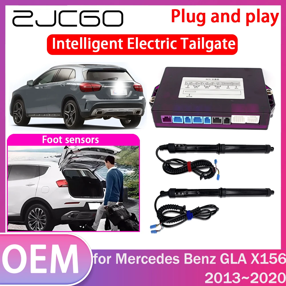 

ZJCGO Electric Tailgate Lift Drive Trunk Opening Tail Gate Lift Soft Close Car Door for Mercedes Benz GLA X156 2013~2020