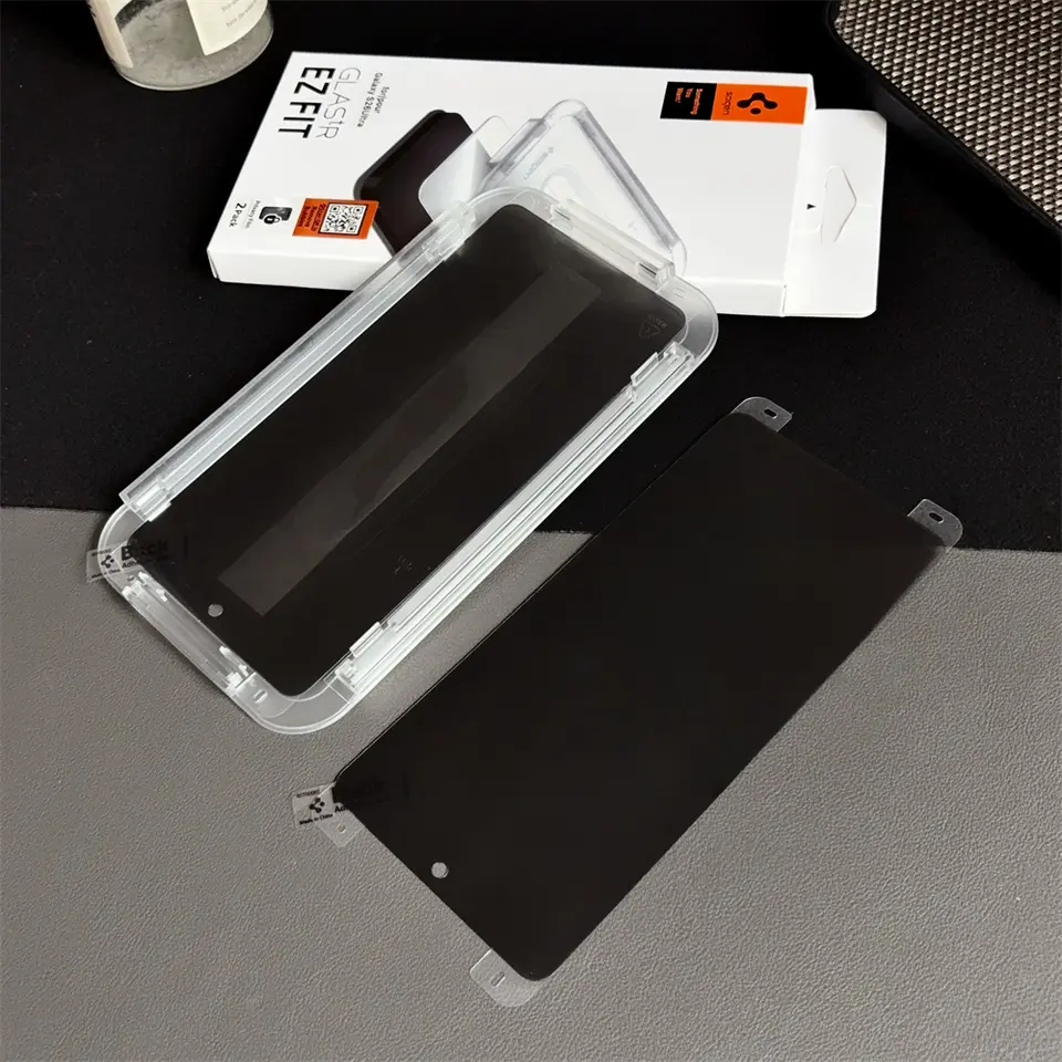 2PCS Spigen Glas.tR EZ Fit Sensor Protected Tempered Glass High Definition Screen Protector For Samsung Galaxy S26 S25 S24 Ultra - 6