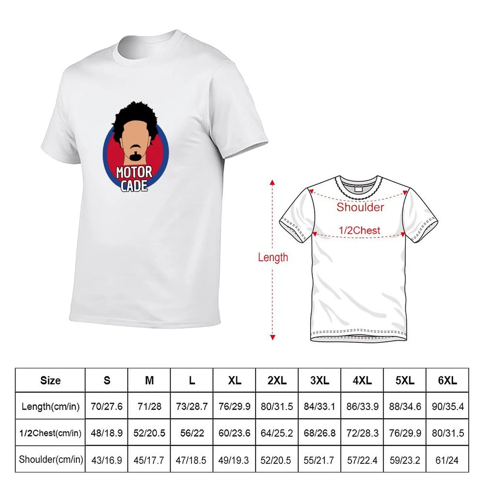 Motor Cade Cunningham T-Shirt Luxury man valentines clothes shirts men