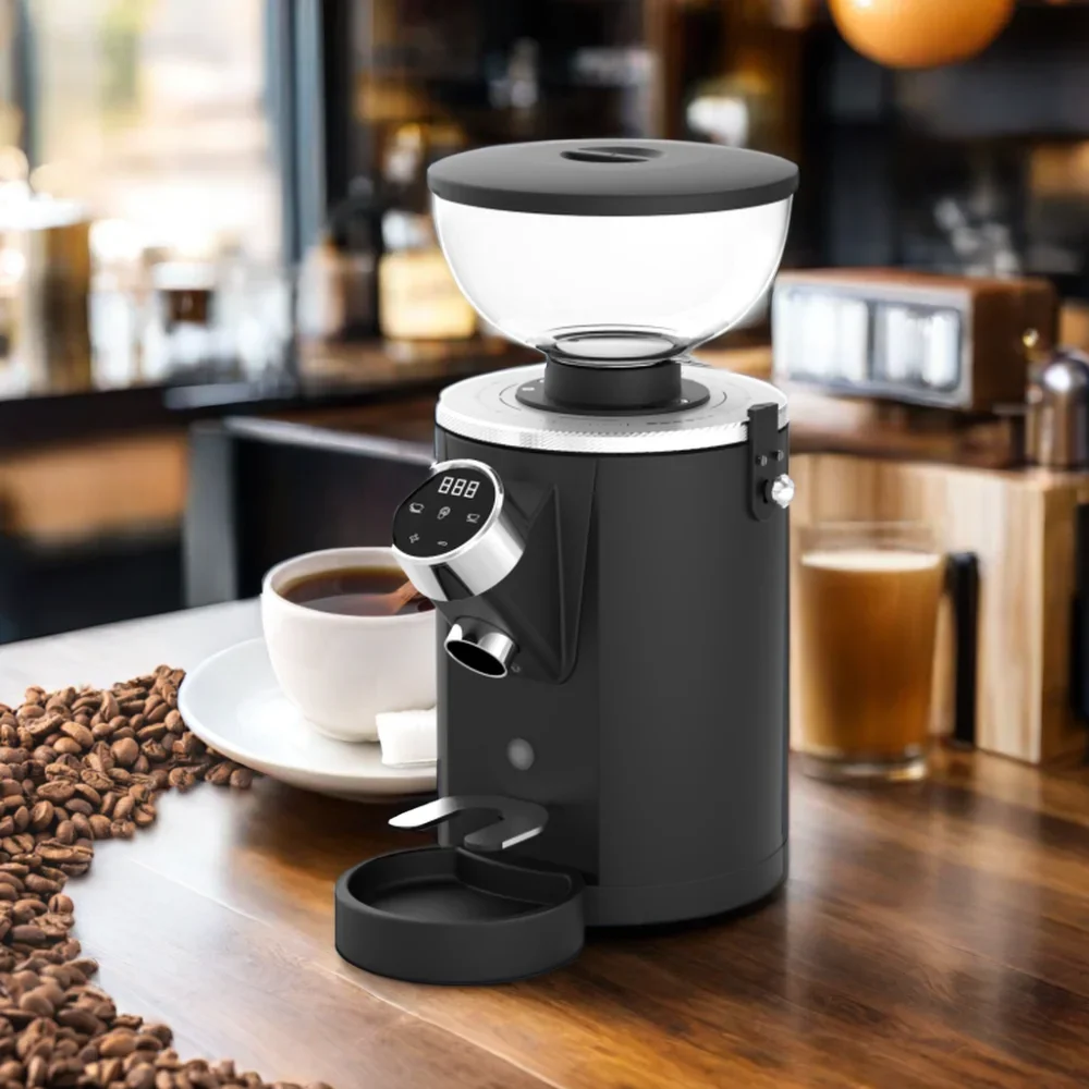 Automatic Grinding Machine Electric Cafe Maker Espresso Grinder Stainless Steel Commercial Coffee Grinder