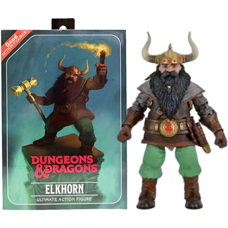 

Фигурка Dungeons & Dragons - Dragonshard Elkhorn, NECA 52279, коллекционная фигурка, модель из ПВХ, украшение, игрушка, подарок, оригинал