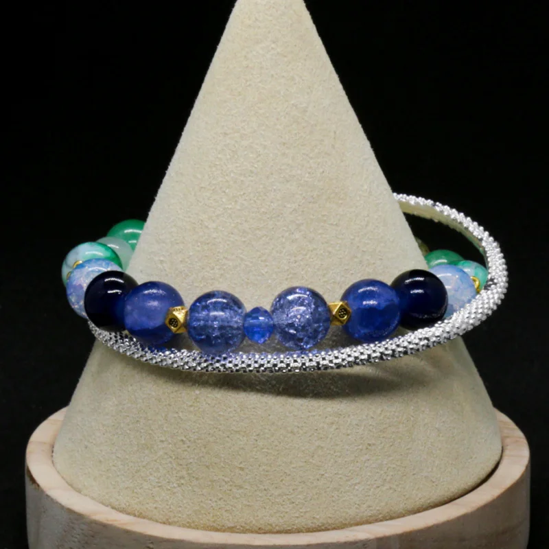 الفن الأبيض الأصلي مروحة الله الانطباع مشتقة سوار سوار مستوى المظهر العالي المحيطة هدية مجوهرات الأصلي 2D كوس