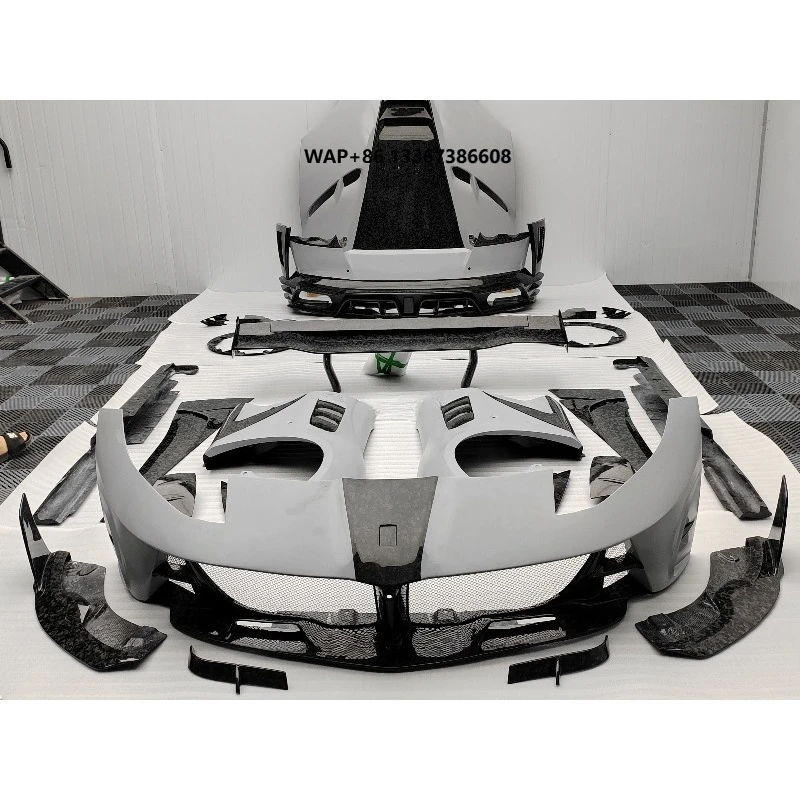 

Dry Carbon Fiber Front Light Air Vents Top Head Light Trim Carbon Black Polished Decorative Stripe