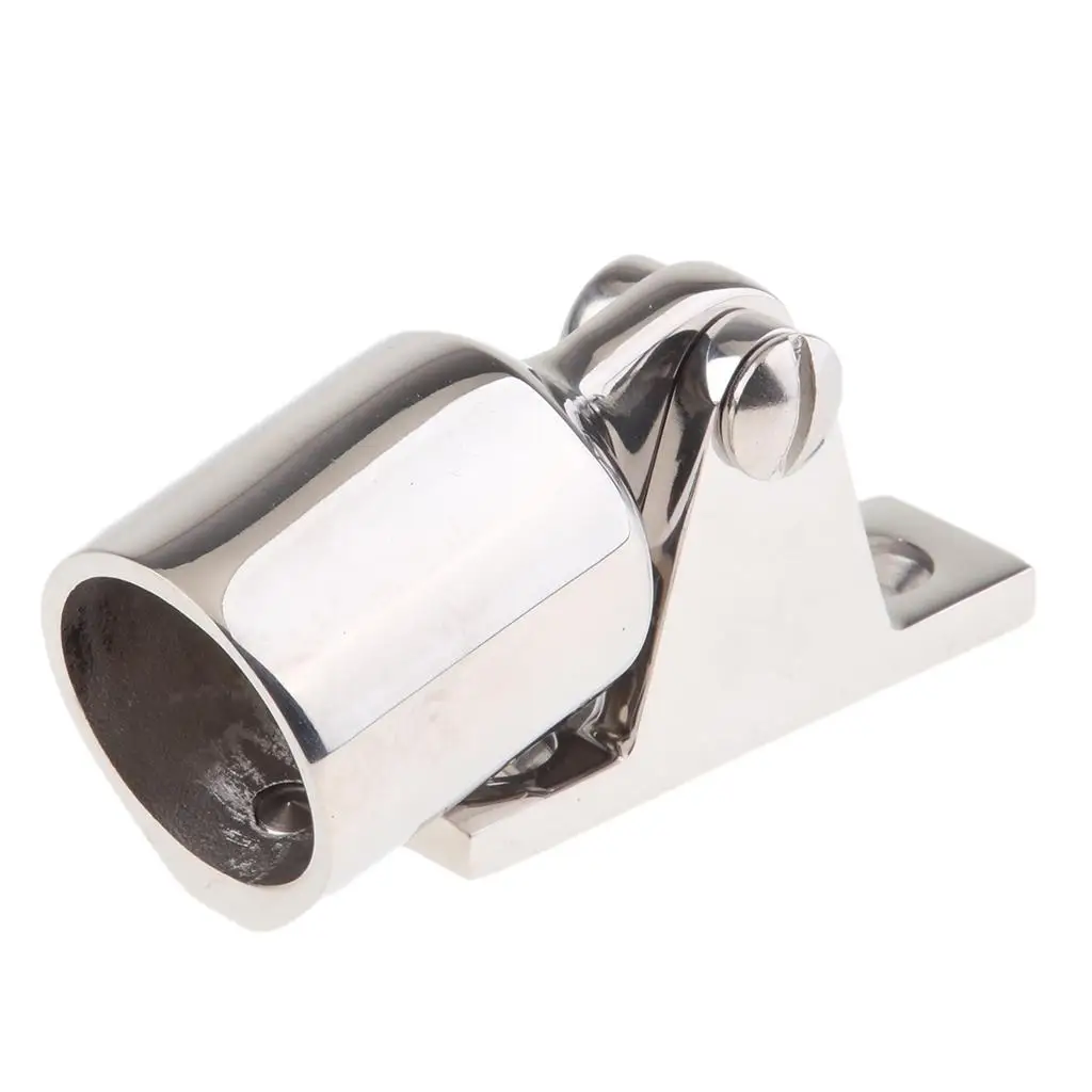 Stainless Eye End Boat Hinge Mount Bimini Top Hardware 1