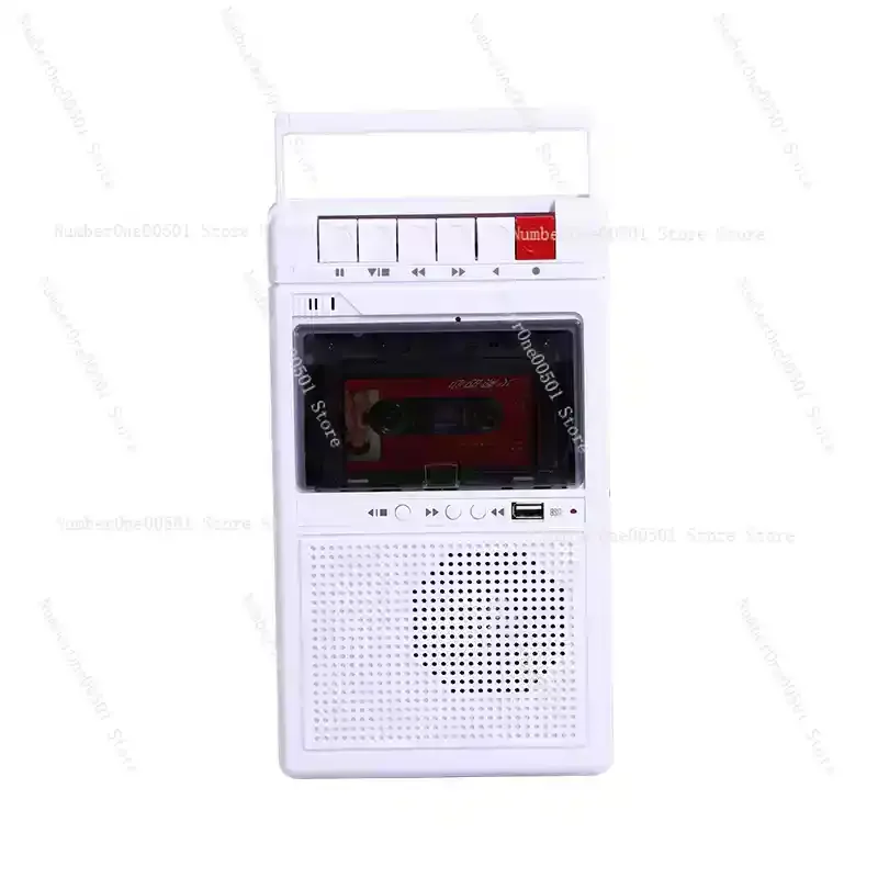 Antique Portable High Power Portable Cassette Cassette Player Tape Recorder USB Transcription MP3 Transcription English Learning