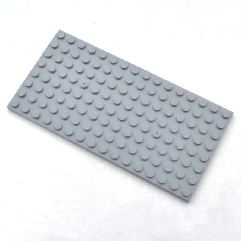 20 stücke Dünne 8x16 DIY Bausteine Zahlen Ziegel Punkte 12 Farbe Pädagogisches Kreative Kompatibel Mit 92438 Spielzeug für Kinder