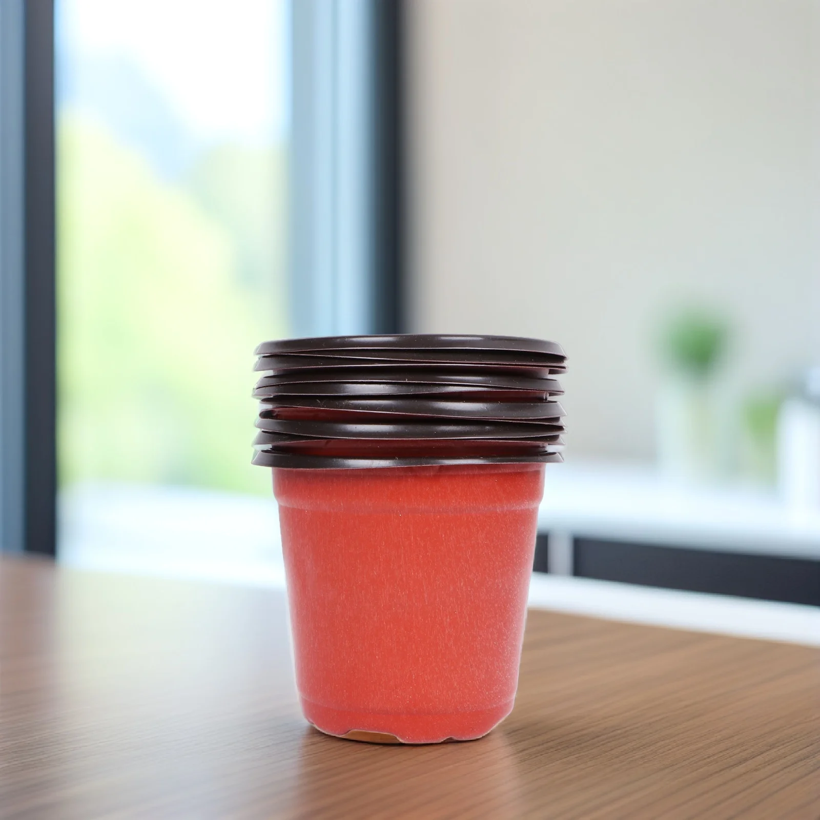 50 قطعة الزهرية البلاستيكية 130X97X116 مللي متر الحد الأدنى العصارة اناء للزهور للنباتات الصبار ديكور حديقة أداة حوض زهور #3