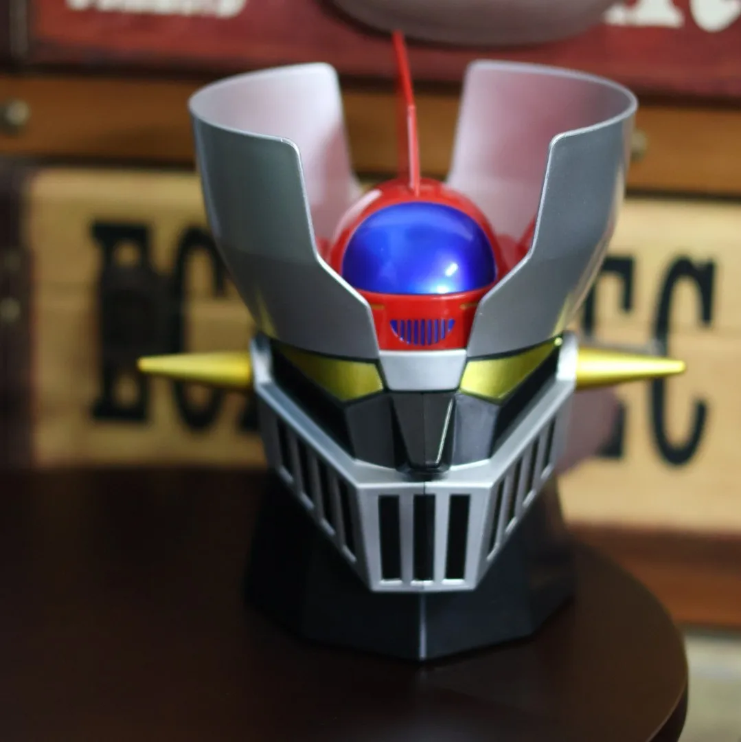 Japanese Anime Robot Creative Cartoon MAZINGER Z 420ml PC Stainless Steel Mugs / Ashtray Two Using Way Office Coffee Drinks Cup